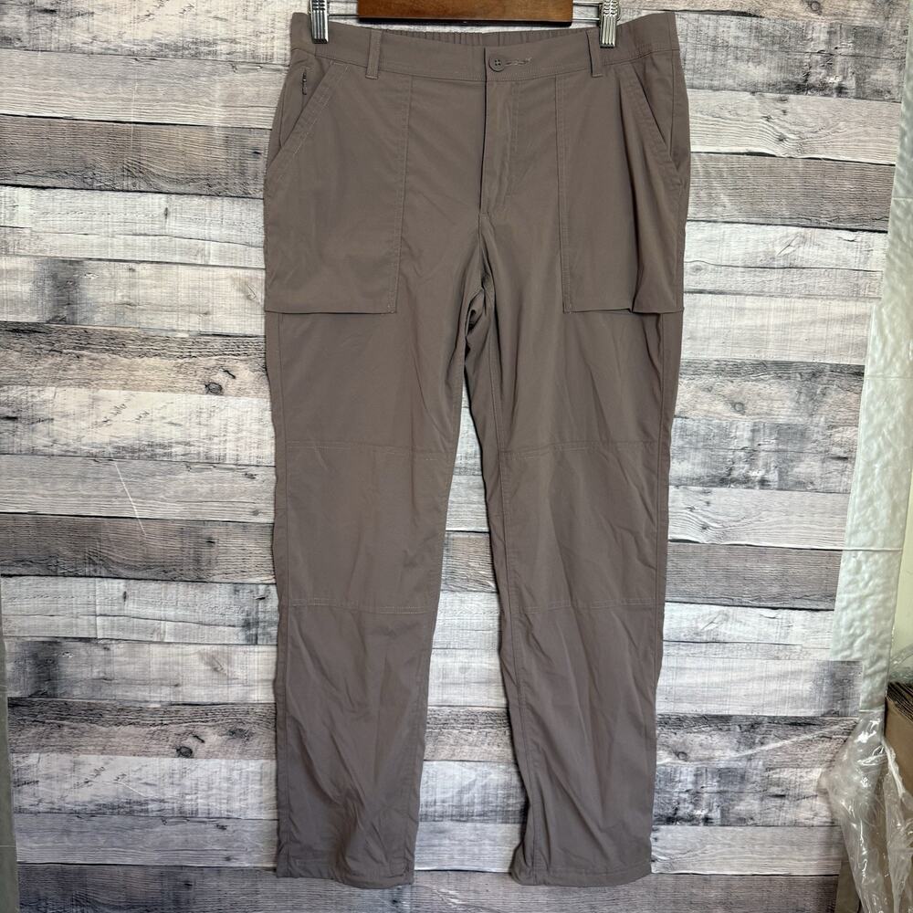 REI Co-op Savanna Trails Pants Women’s 10 Brown Nylon Hiking Camp Outdoor